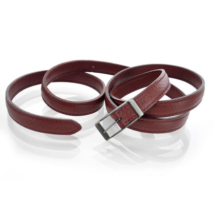Hermes Clemence Belt 90 Rouge 4 of 4