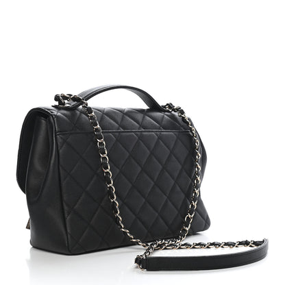 Chanel Caviar Quilted Large Business Affinity Flap Black 3 of 11