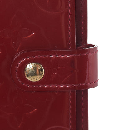 Louis Vuitton Vernis Small Ring Agenda Cover Pomme D'Amour 7 of 8