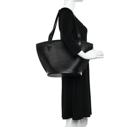 Louis Vuitton Epi Saint Jacques PM Long Straps Black 2 of 14