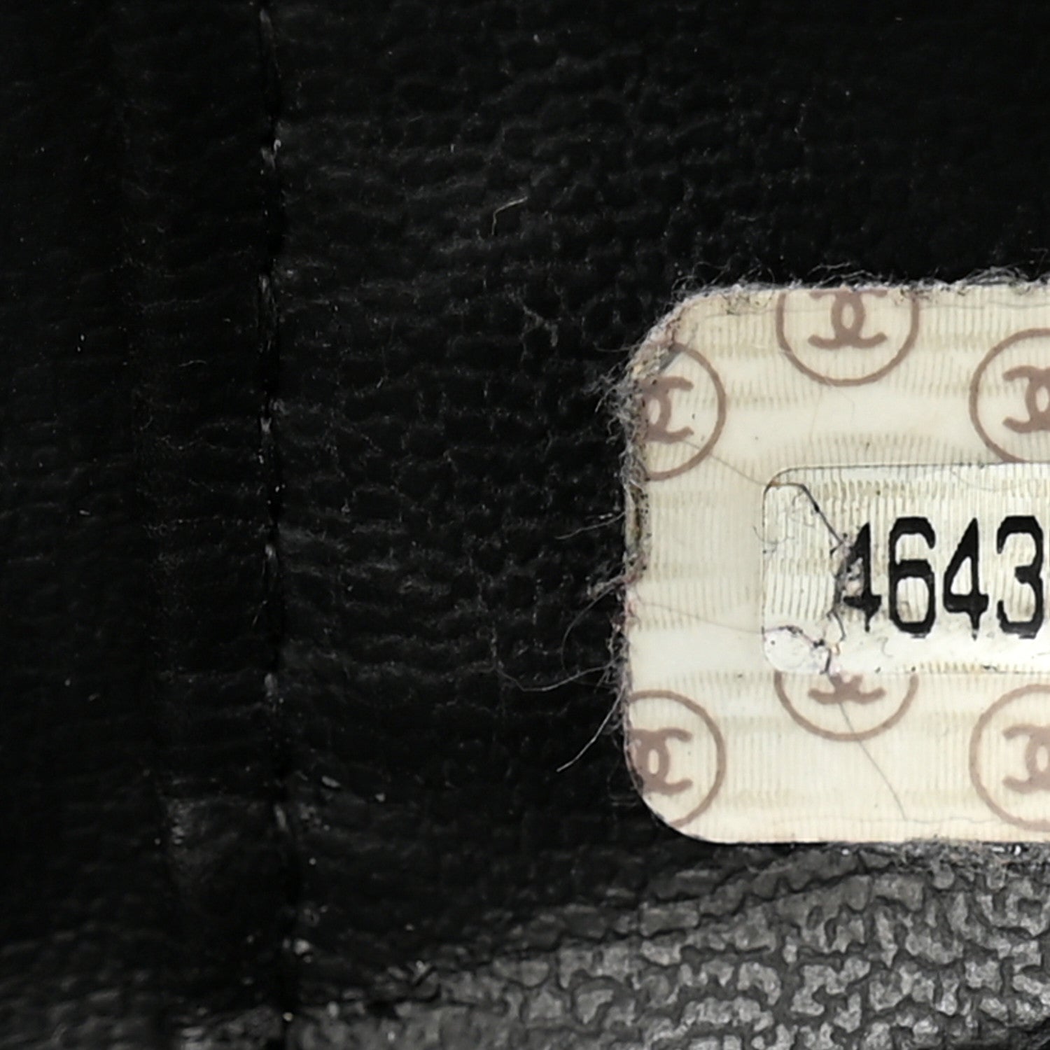 Chanel Caviar CC Vanity Cosmetic Case Black 7 of 9