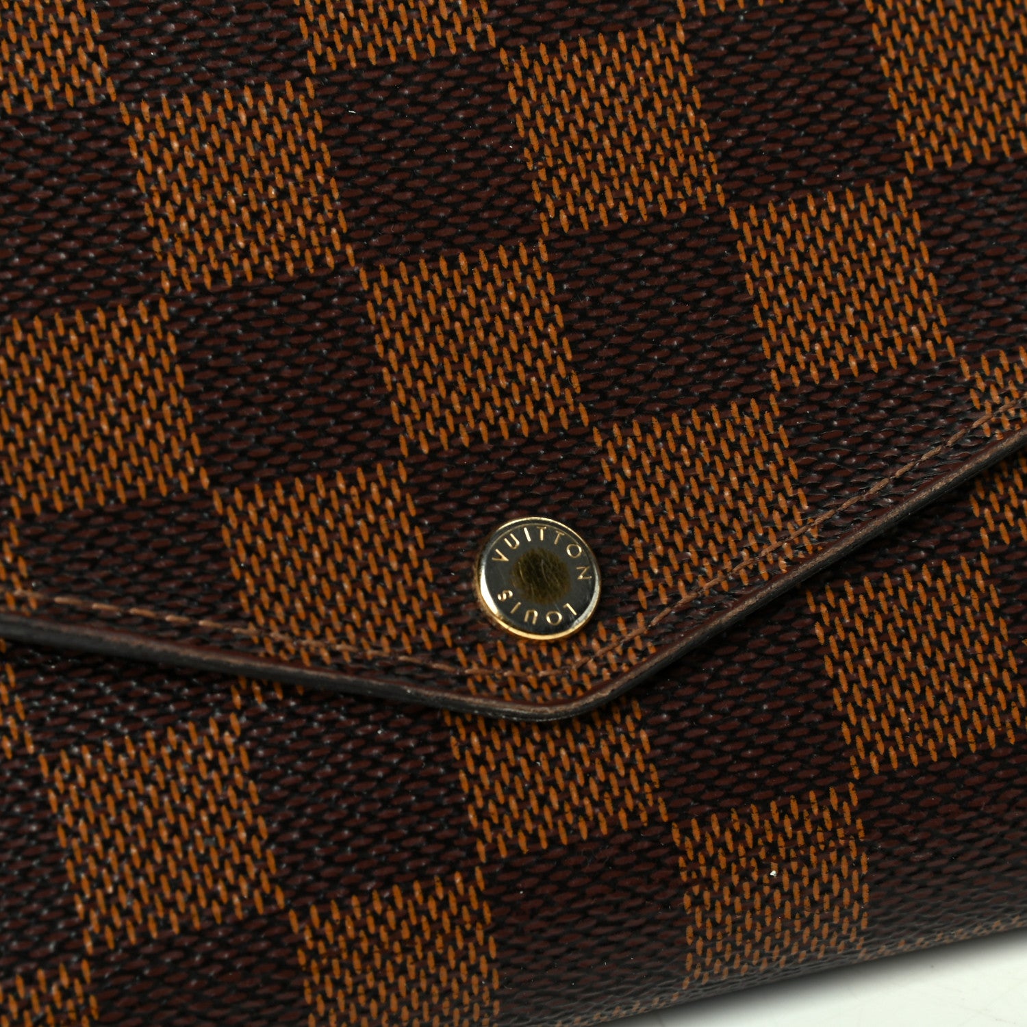 Louis Vuitton Damier Ebene Sarah Wallet NM 5 of 7