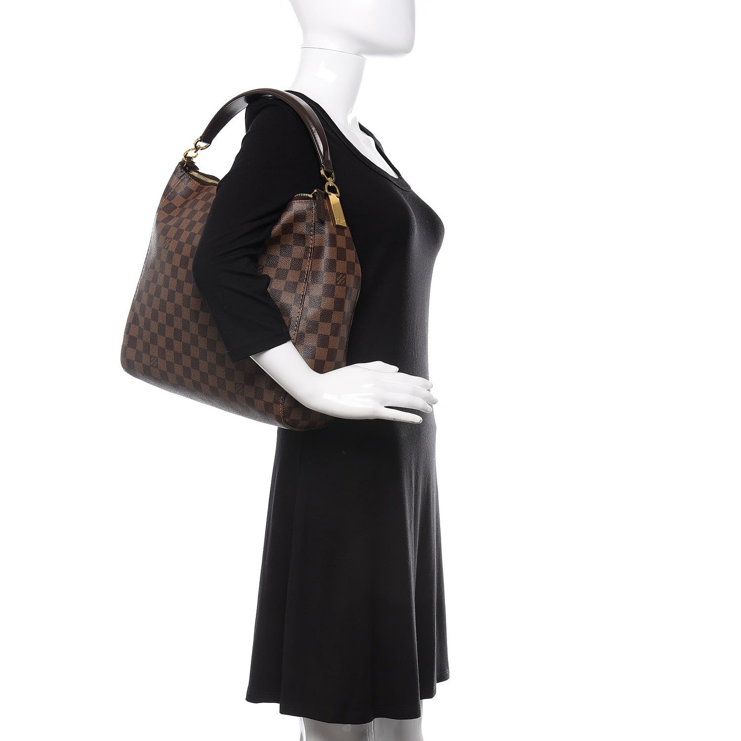 Louis Vuitton Damier Ebene Portobello PM 2 of 9