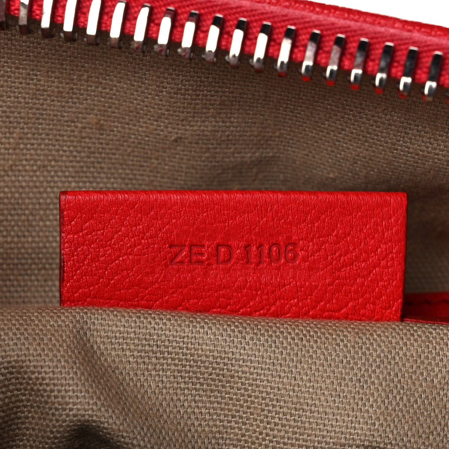 Sugar Goatskin Small Antigona Red