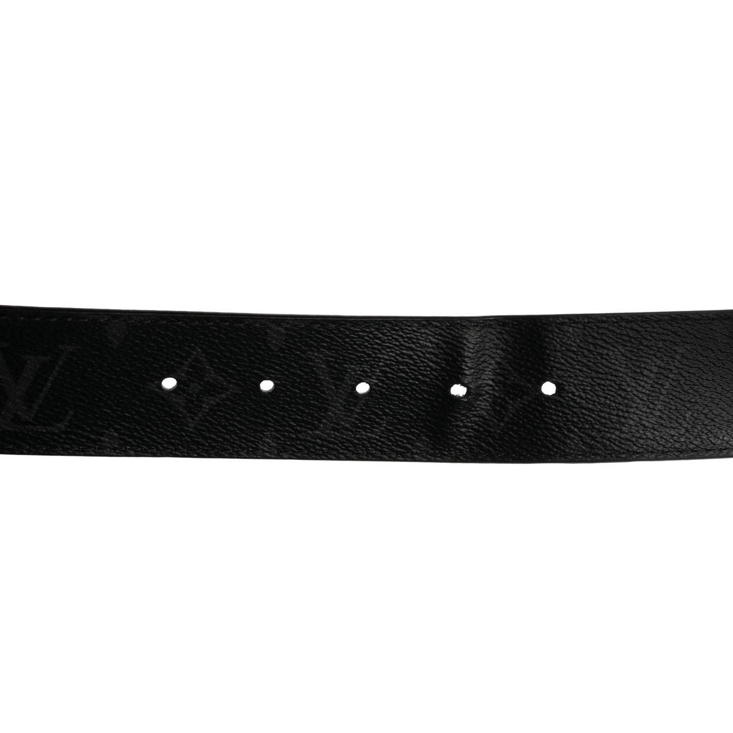 Monogram Eclipse Taigarama 40mm LV Initiales Reversible Belt 90 36 Black