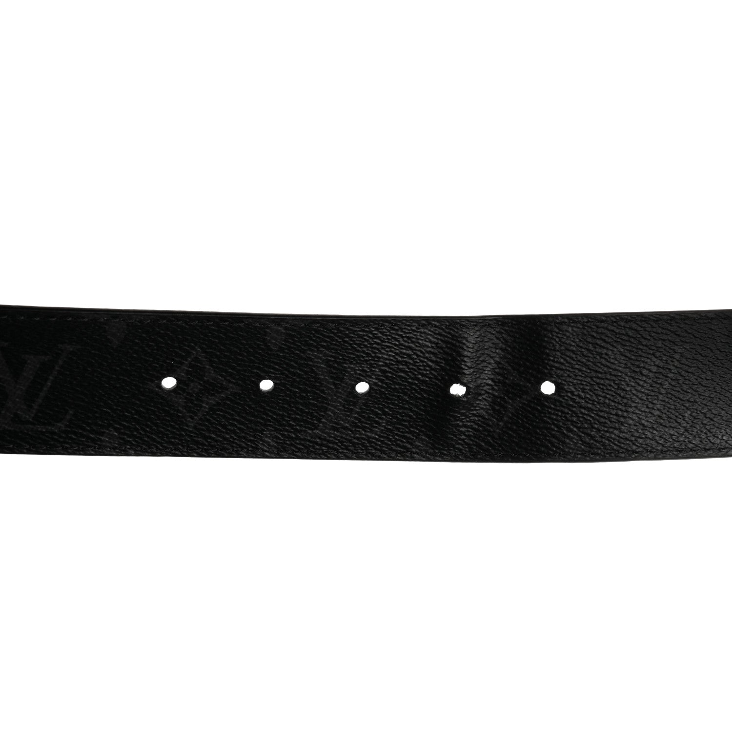 Louis Vuitton Monogram Eclipse Taigarama 40mm LV Initiales Reversible Belt 90 36 Black 5 of 7