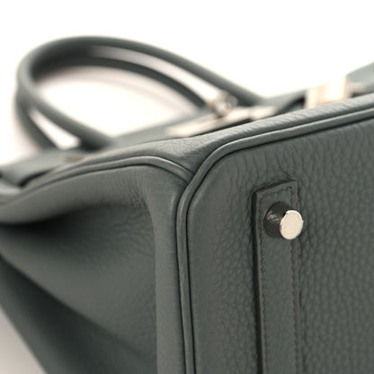 Hermes Togo Birkin 30 Vert Amande 9 of 13