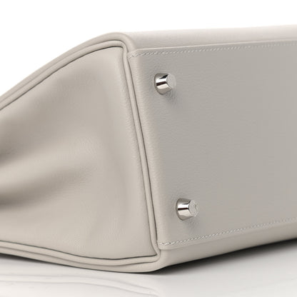 Hermes Evercolor Kelly Retourne 28 Gris Perle 9 of 11
