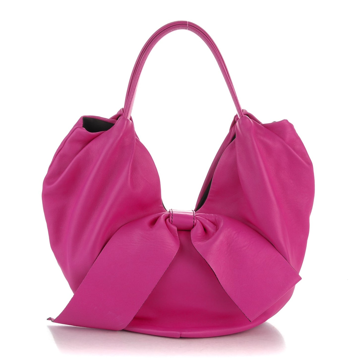 Nappa 360 Bow Hobo Pink