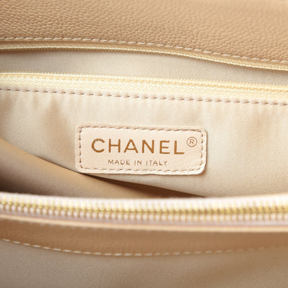 Chanel Caviar Quilted Grand Shopping Tote GST Beige Clair 6 of 13