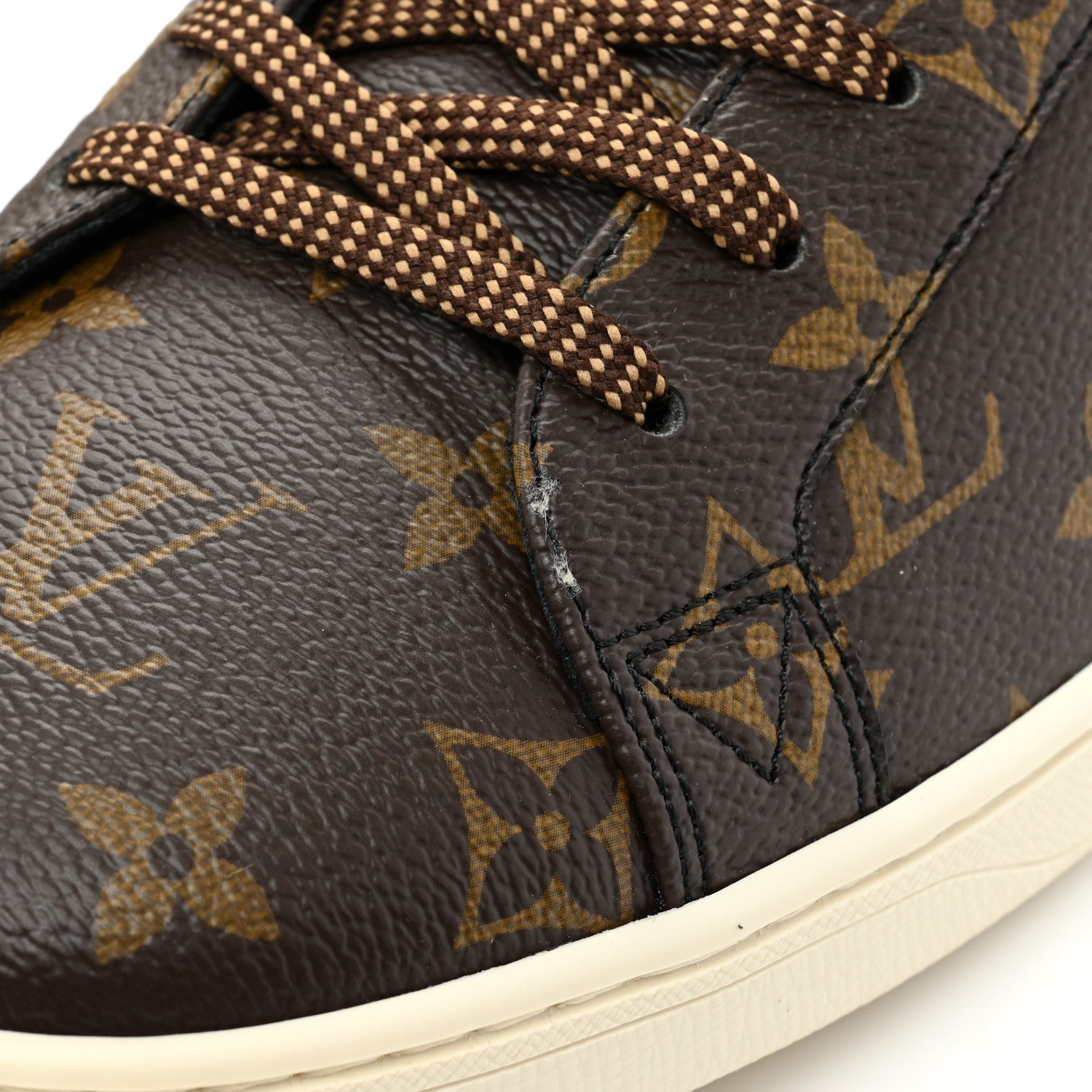 Louis Vuitton Calfskin Monogram Mens Luxembourg Sneakers 9.5 11 of 15