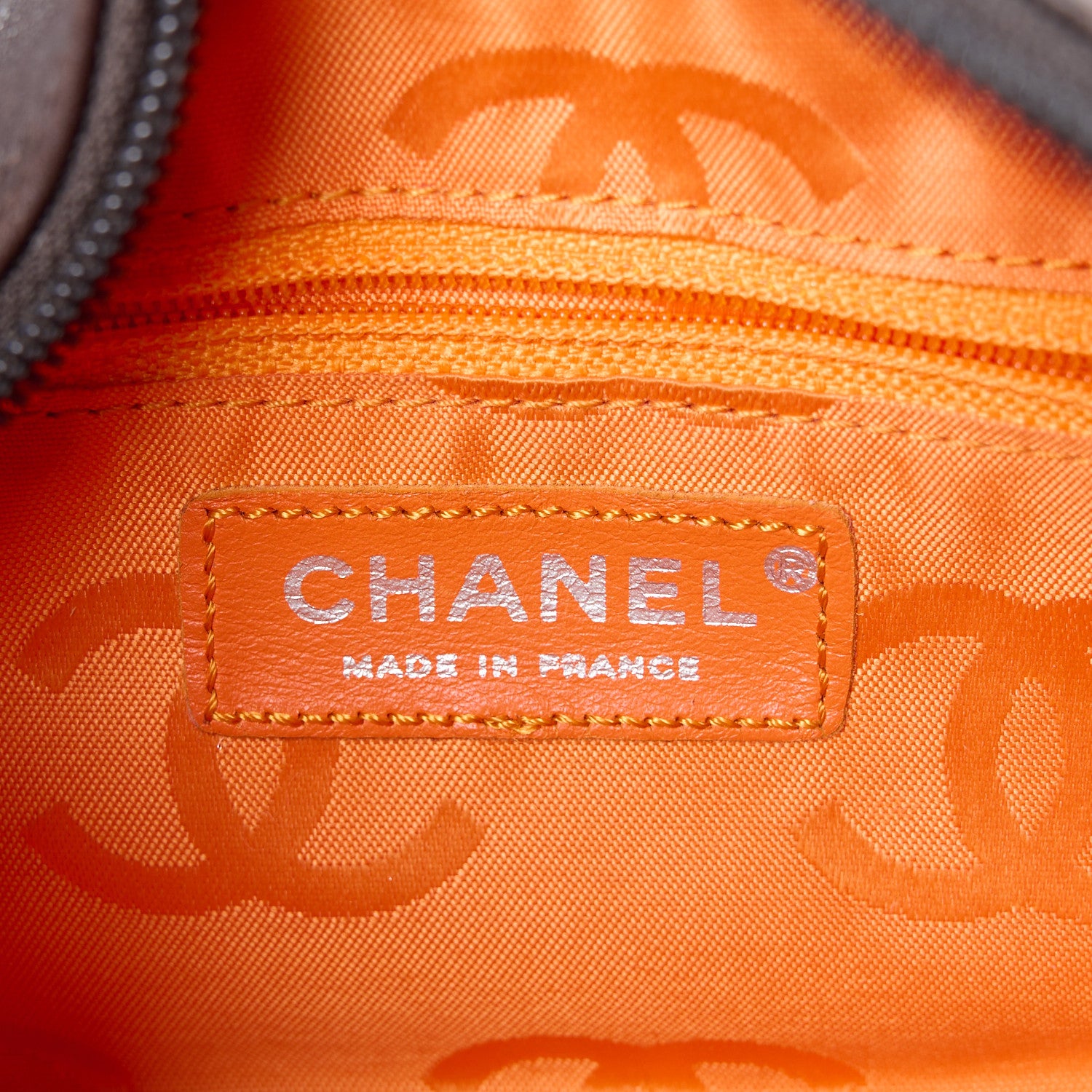 Chanel Calfskin Quilted Small Cambon Bowler Dark Brown 6 of 12