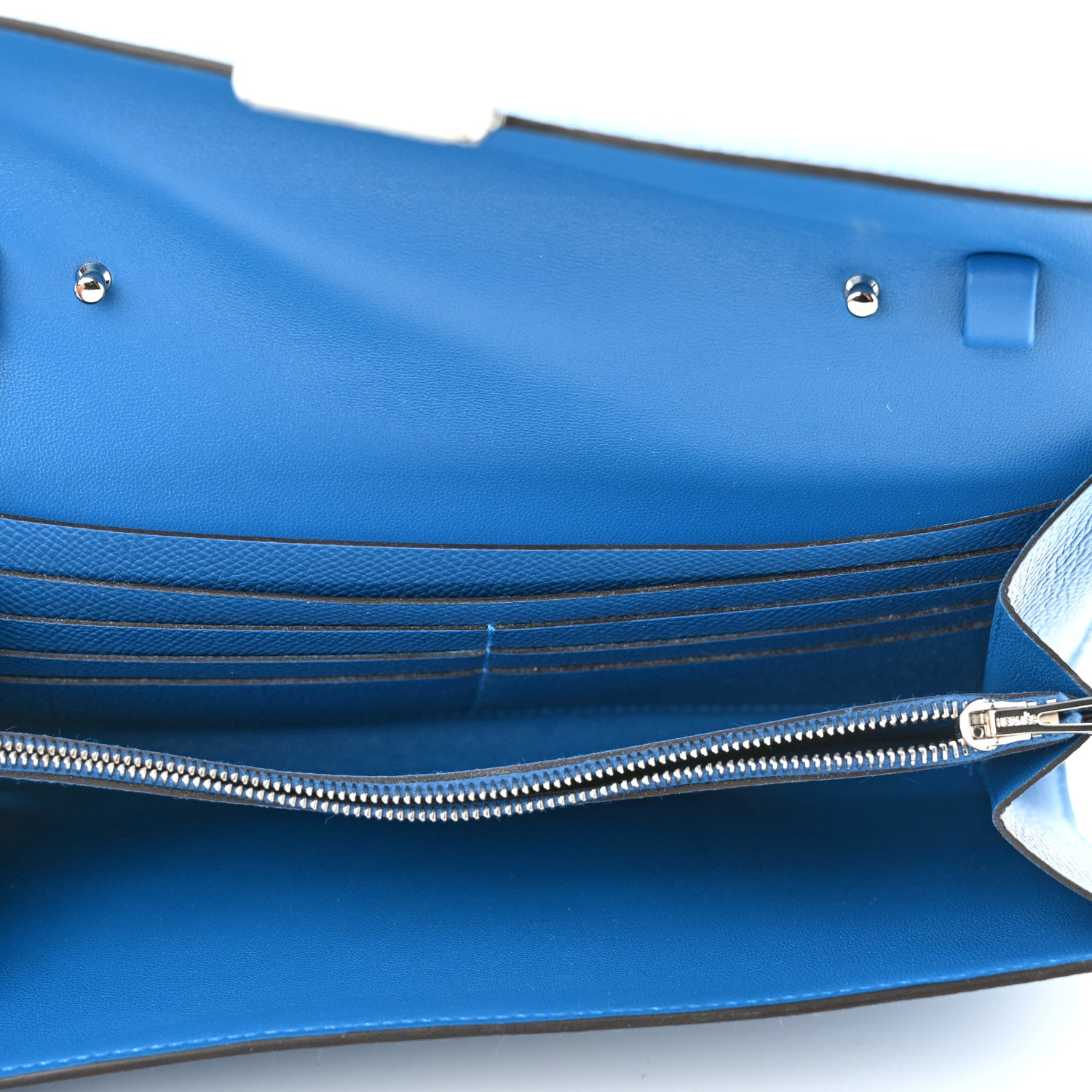 Hermes Epsom Constance Long To Go Wallet Mykonos 5 of 10