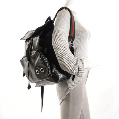 Gucci Imprime Monogram Web 500 Backpack Black 2 of 7
