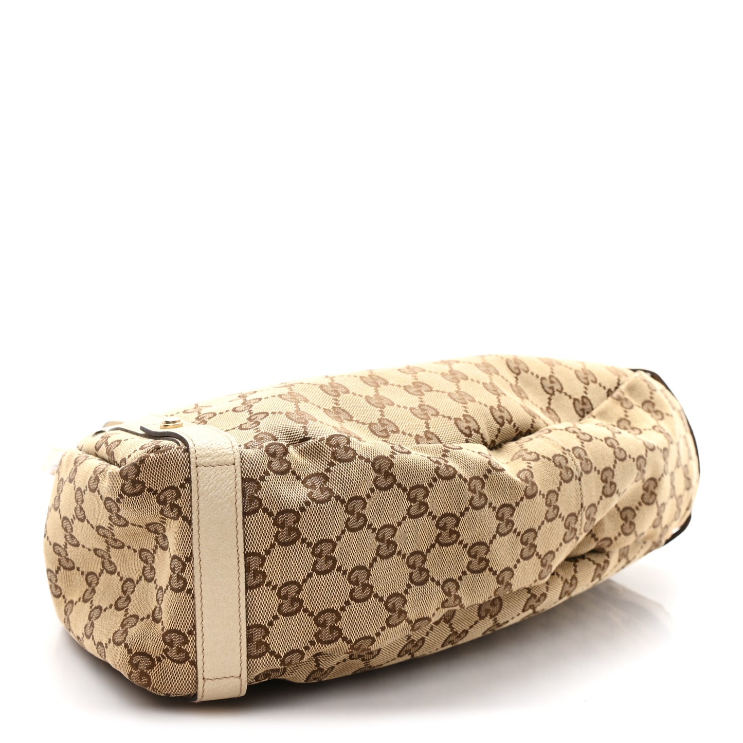 Monogram Medium Abbey Shoulder Bag Off White