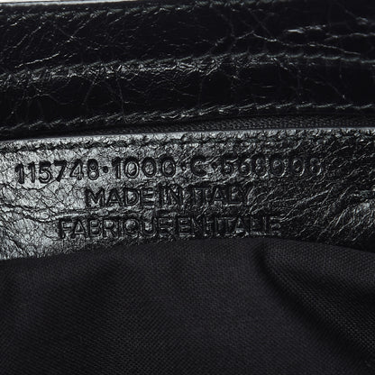 Balenciaga Agneau Classic Silver Hardware City Black 6 of 8