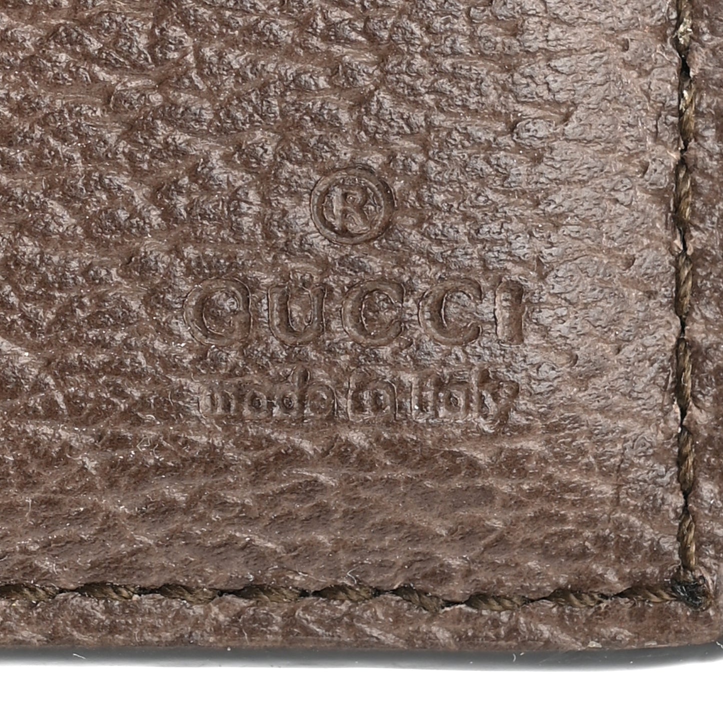 GG Supreme Monogram Web Ophidia Passport Case Beige New Acero