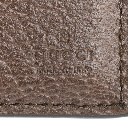 Gucci GG Supreme Monogram Web Ophidia Passport Case Beige New Acero 8 of 15
