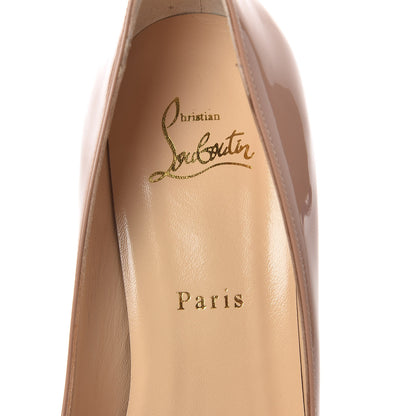 Christian Louboutin Patent Simple 70 Pumps 40 Nude 6 of 8
