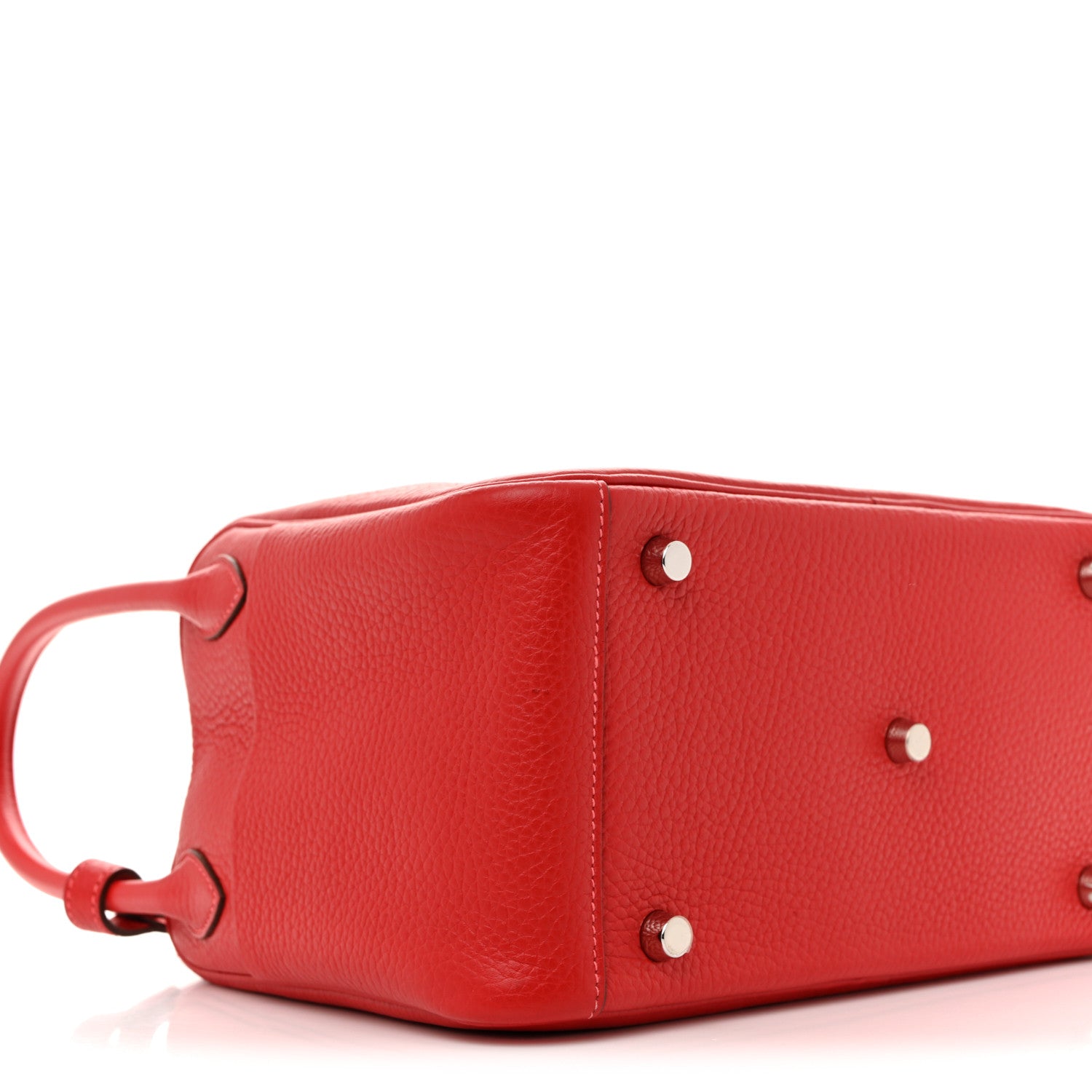 Hermes Taurillon Clemence Verso Lindy 26 Rouge Casaque Bougainvillea 9 of 14