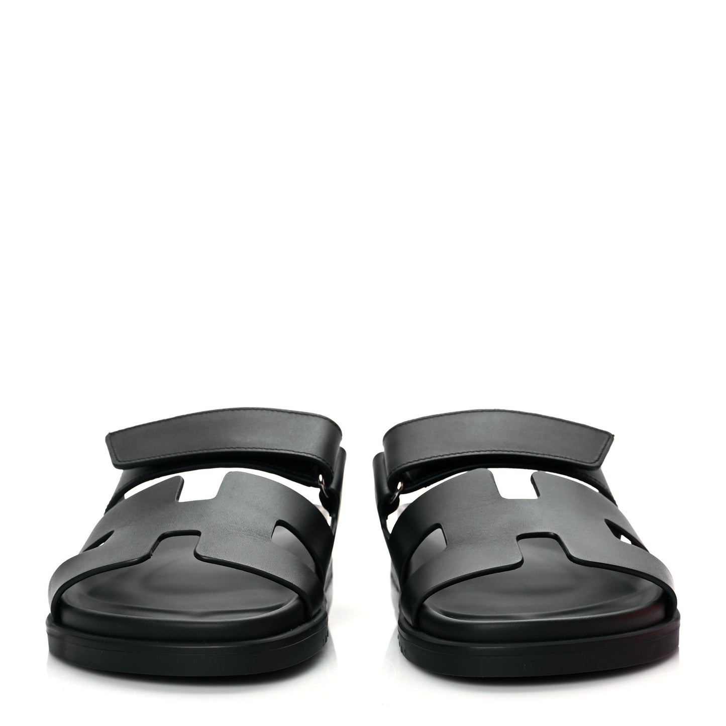 Calfskin Womens Chypre Sandals 38 Black