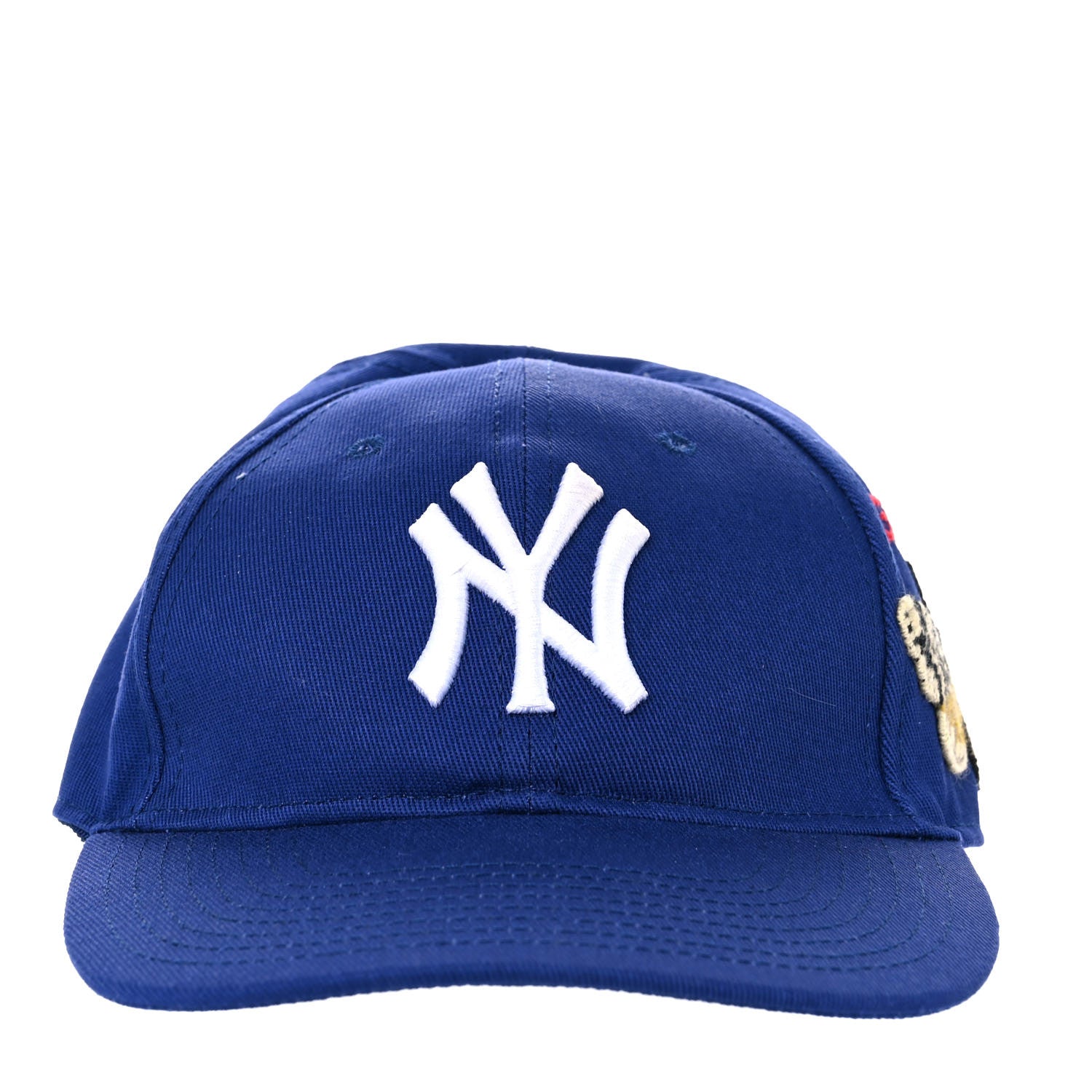 Gucci X MLB Cotton NY Yankees Baseball Hat 57-61 Blue 5 of 8