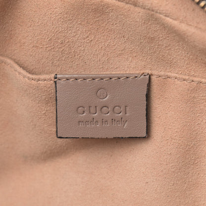 Gucci Calfskin Matelasse Small GG Marmont Chain Shoulder Bag Porcelain Rose 6 of 15