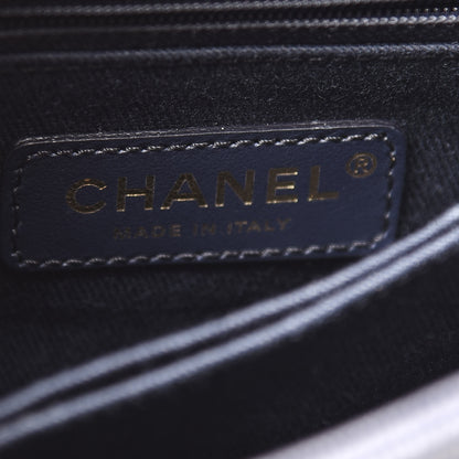Chanel Caviar Quilted Mini Coco Handle Flap Navy Blue 7 of 11