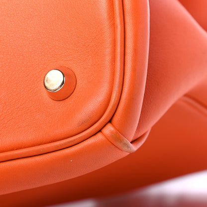 Christian Dior Smooth Calfskin Large Diorissimo Tote Orange Light Pink 10 of 12