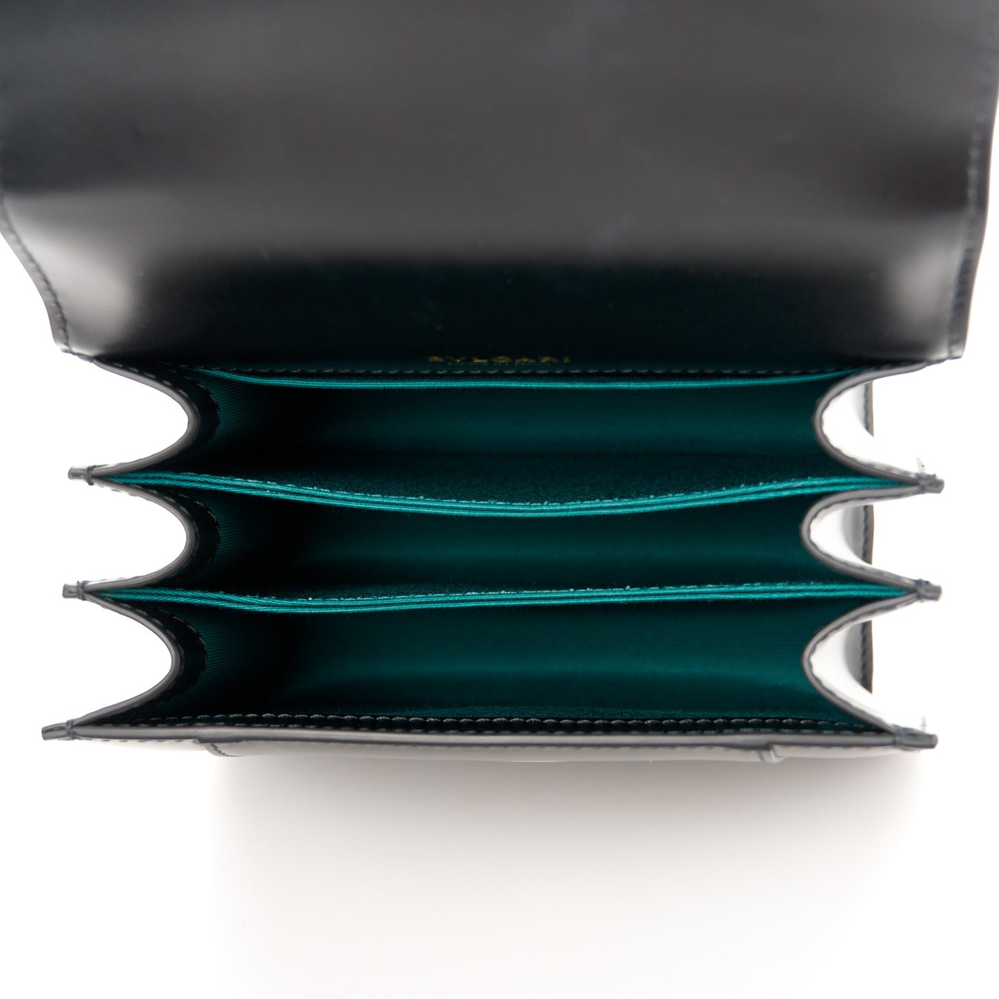Calfskin Serpenti Forever Top Handle Black