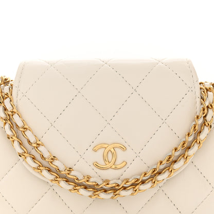 Chanel Quilted Flap With Chain White 8 of 11