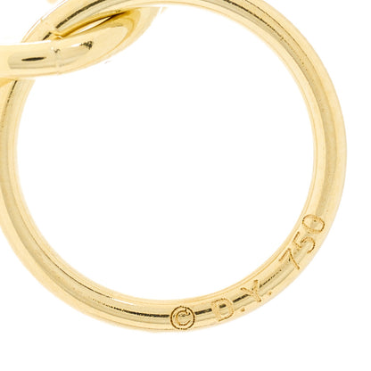 David Yurman 18K Yellow Gold Mobile Oval Drop Earrings 4 of 4