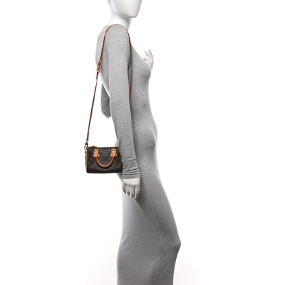 Louis Vuitton Monogram Nano Speedy Bandouliere 2 of 12