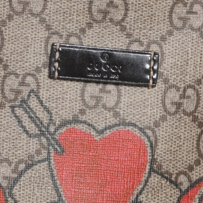 Gucci GG Plus Monogram Tattoo Heart Medium Joy Tote Ebony 8 of 8