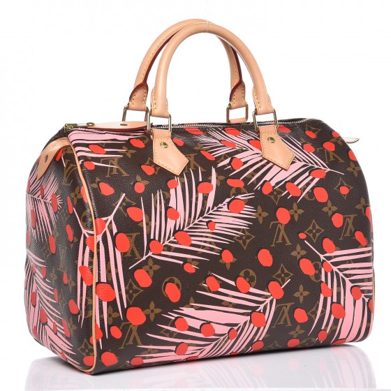 Louis Vuitton Monogram Jungle Dots Speedy 30 Sugar Pink Poppy 3 of 7