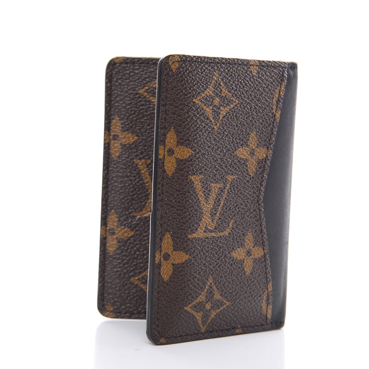 Louis Vuitton Monogram Macassar Pocket Organizer NM 3 of 10