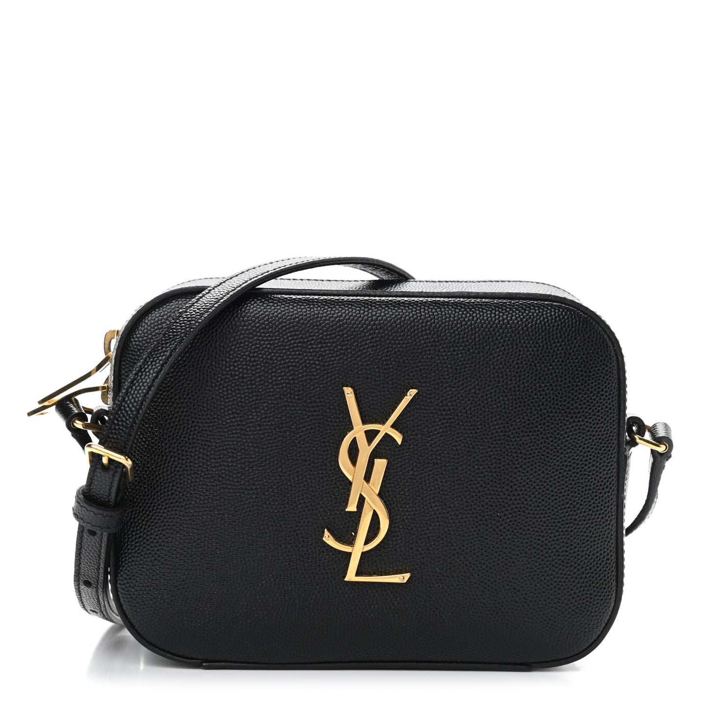 Grain De Poudre Small Classic Monogram Camera Bag Black