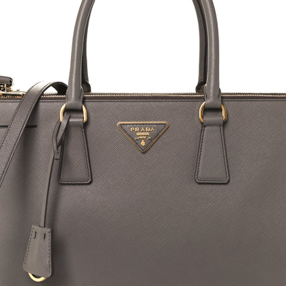 Prada Saffiano Large Galleria Double Zip Tote Argilla 7 of 9