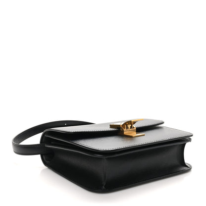 Celine Liege Calfskin Teen Classic Box Flap Bag Black 4 of 9
