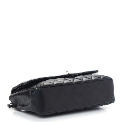 Chanel Lambskin Quilted Medium Double Flap Black 4 of 15