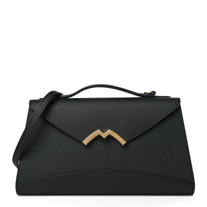 Moynat Carat Calfskin Gabrielle Clutch Black 1 of 8