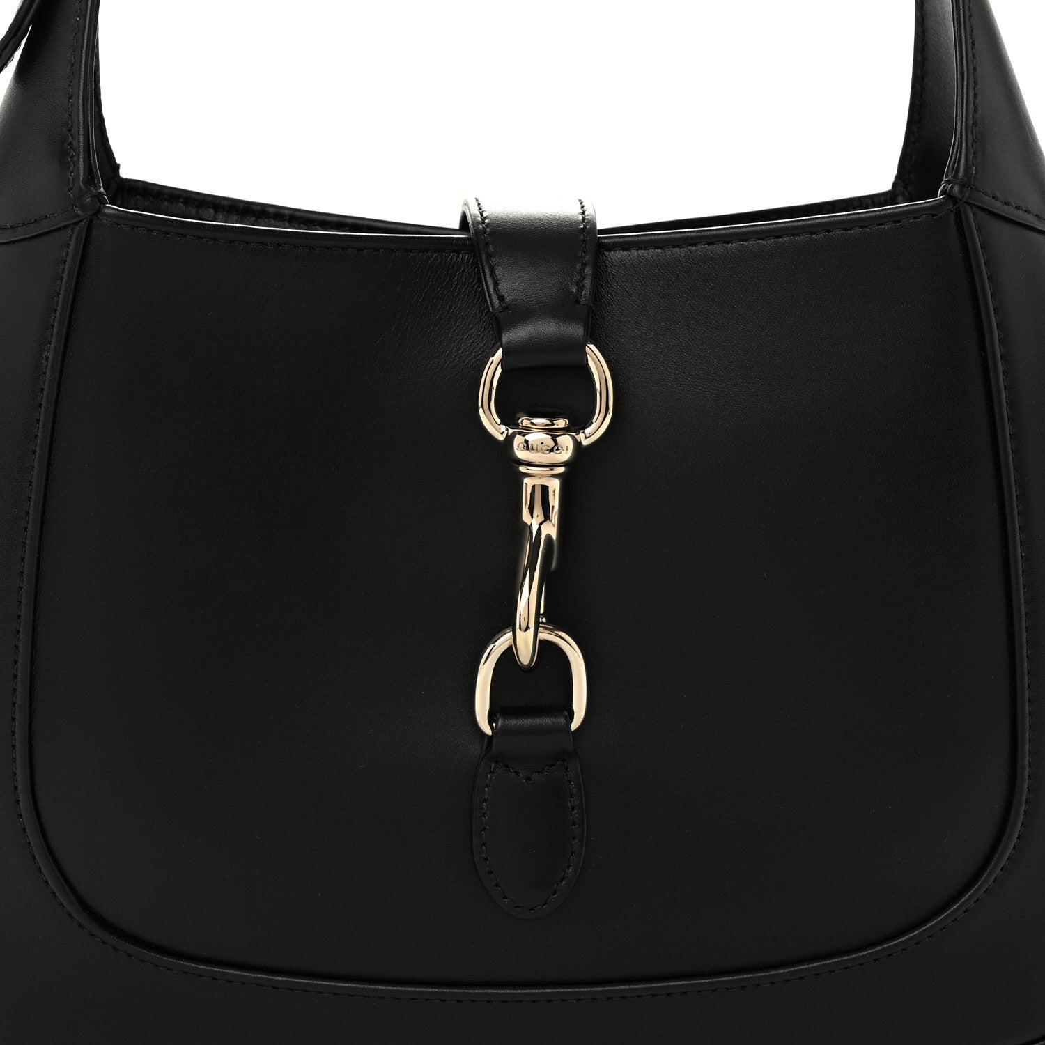 Gucci Calfskin Small Jackie Shoulder Bag Black 8 of 10