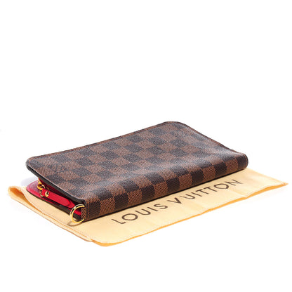 Louis Vuitton Damier Ebene Insolite Wallet Red 4 of 7