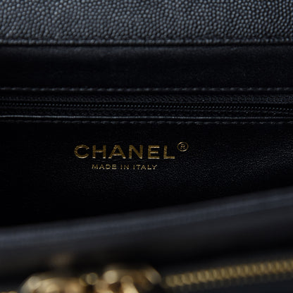 Chanel Caviar Quilted Mini Business Affinity Flap Black 9 of 11