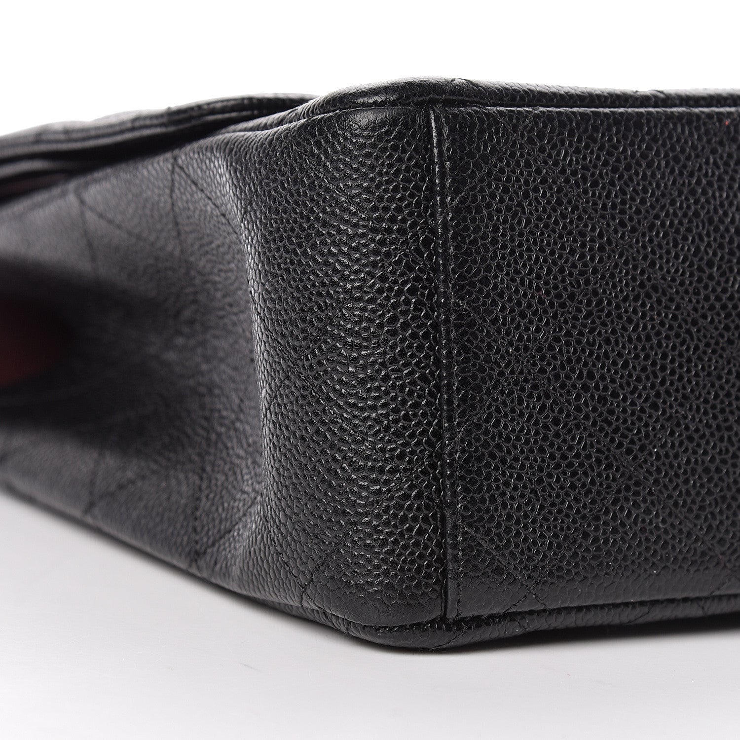 Chanel Caviar Quilted Maxi Double Flap Black 9 of 11