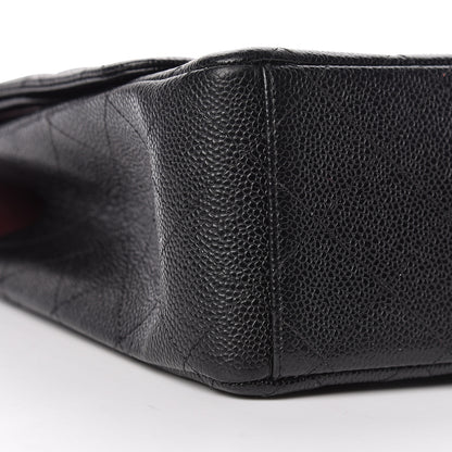 Chanel Caviar Quilted Maxi Double Flap Black 9 of 11