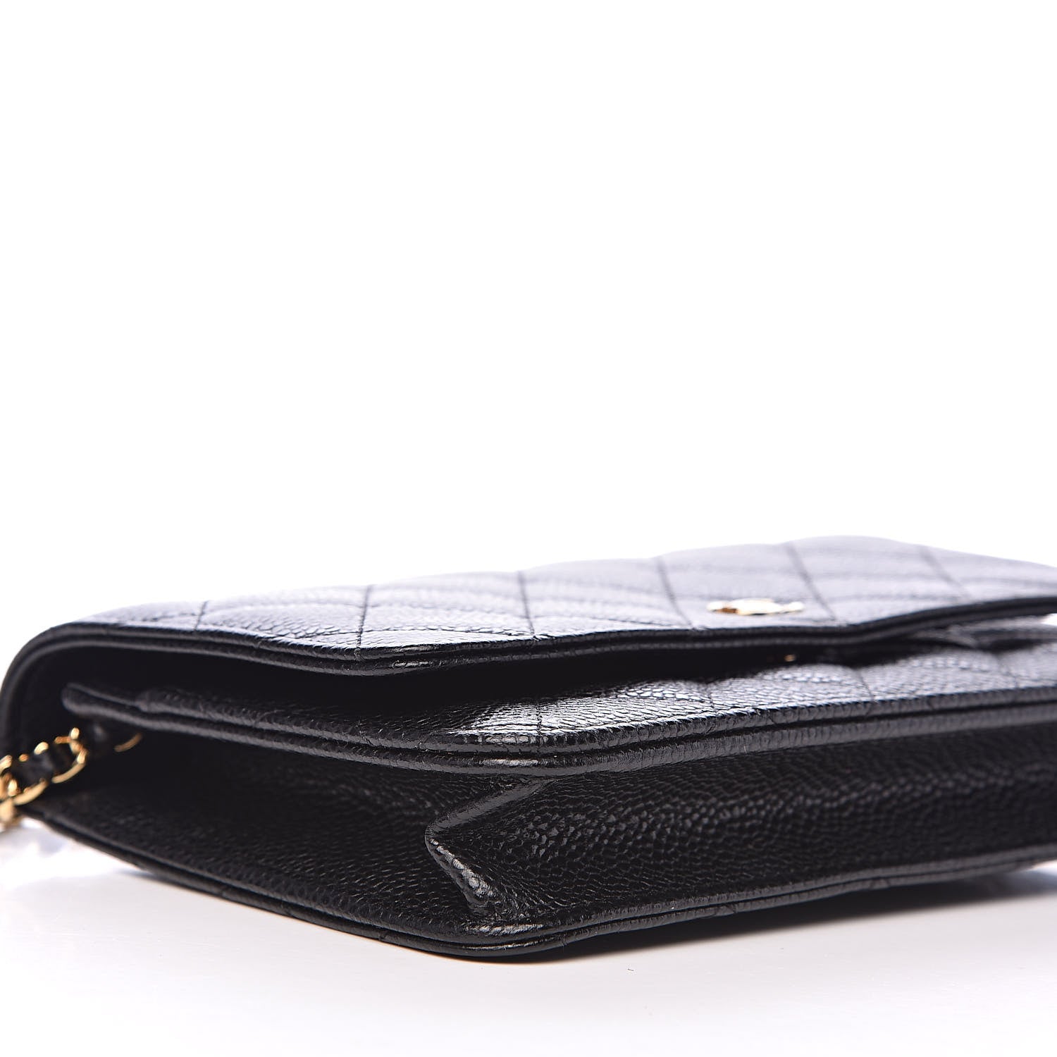 Chanel Caviar Quilted Wallet On Chain WOC Black 9 of 11