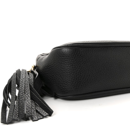 Gucci Pebbled Calfskin Small Soho Disco Bag Black 9 of 10