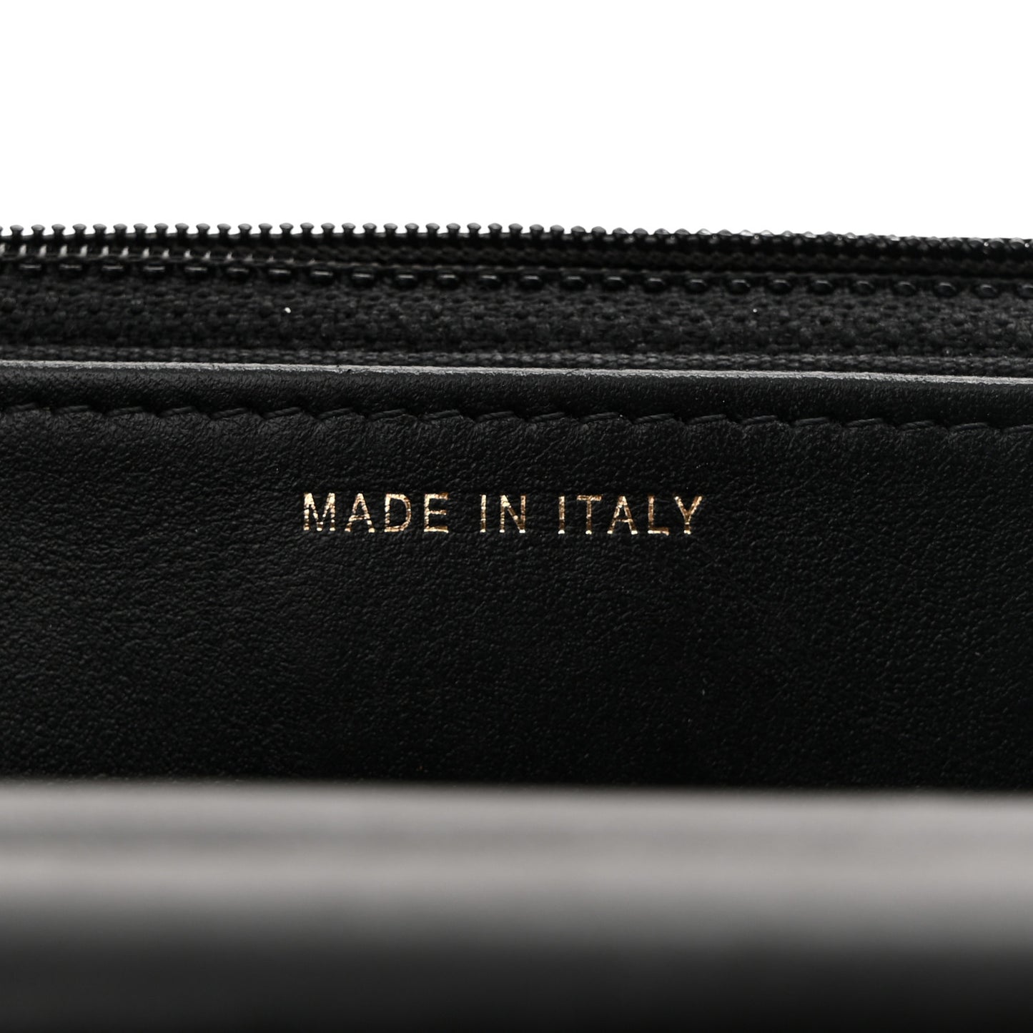 Caviar Quilted Boy Wallet On Chain WOC Black