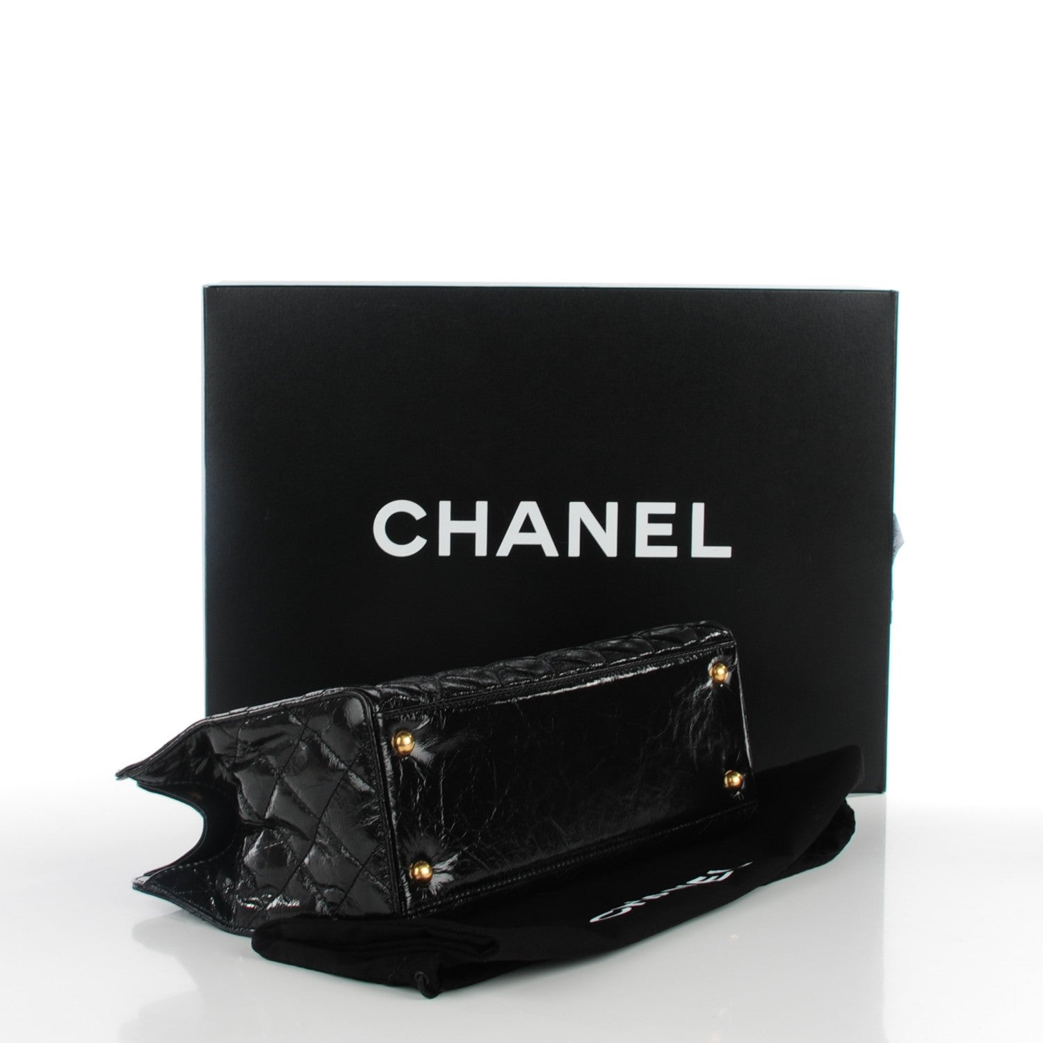 Chanel Aged Calfskin Quilted Medium 2.55 Reissue Tote Black 4 of 7